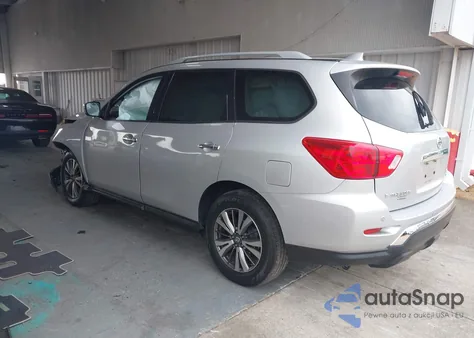 2019 Nissan Pathfinder Sv из США, поврежденный, VIN 5N1DR2MM6KC581243